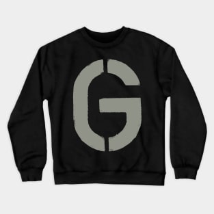 G Letter - Stencil Crewneck Sweatshirt